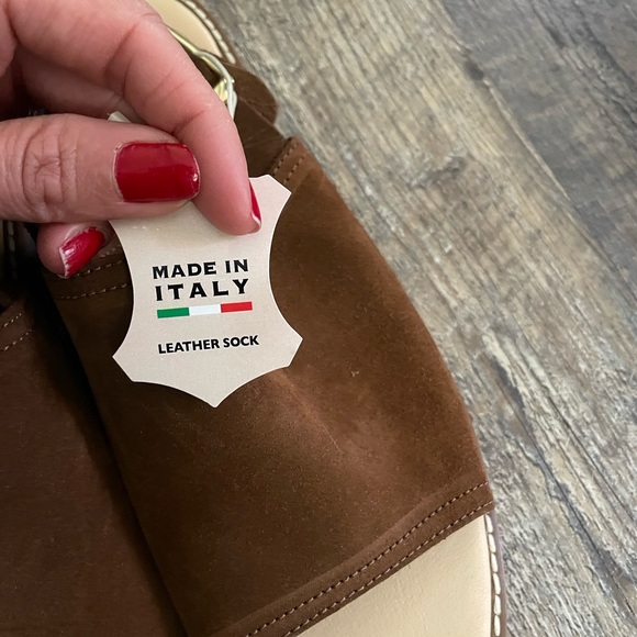 Brown Suede Sandals - Picture 5 of 5